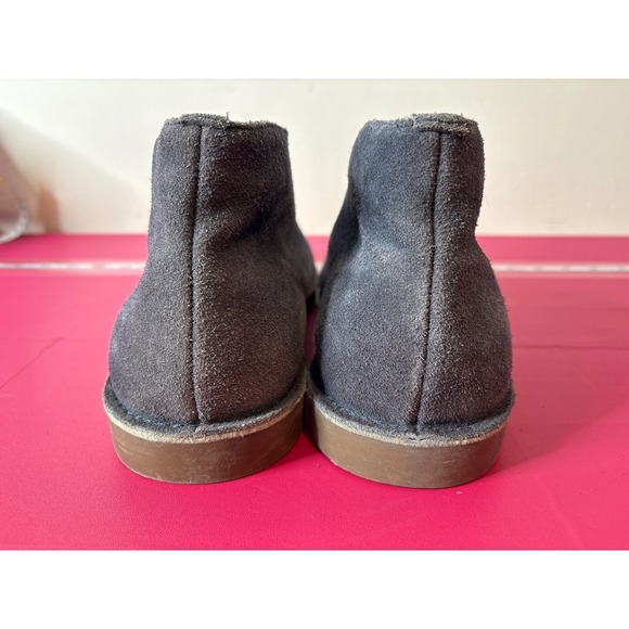 J. Crew Mens Charcoal Gray Suede Lace‎ Up Chukka Desert Boots Sz 11 Preppy Soft main image 13